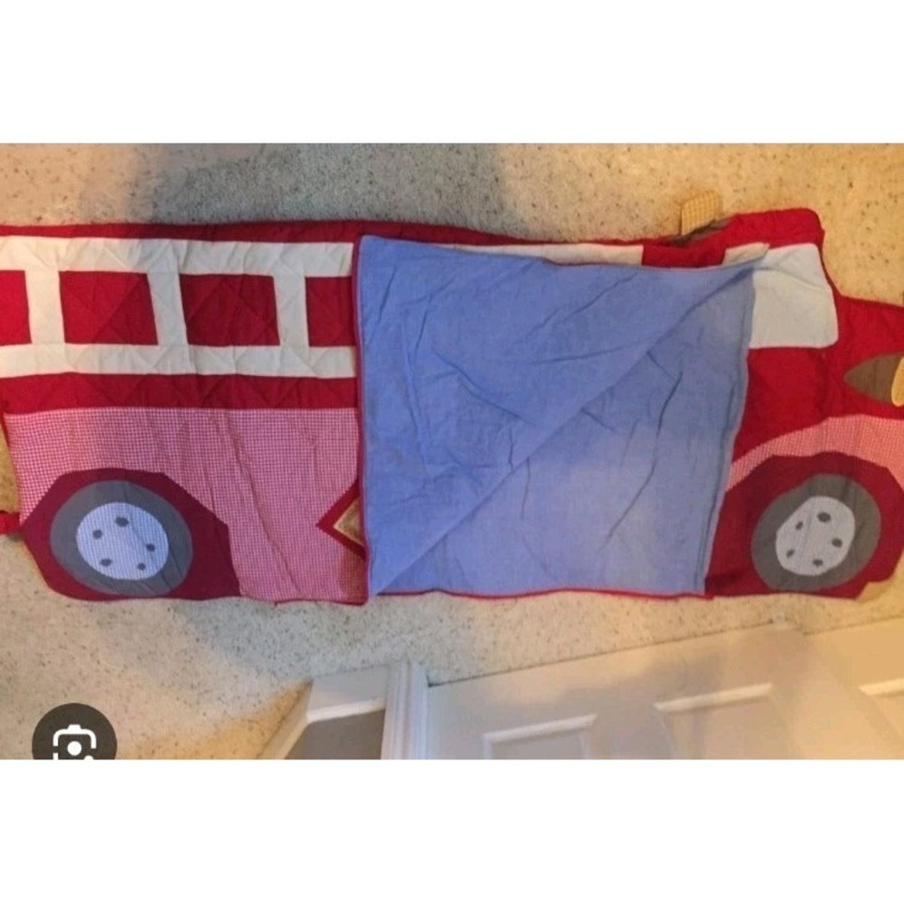 Pottery Barn Kids Fire Engine Sleeping Bag